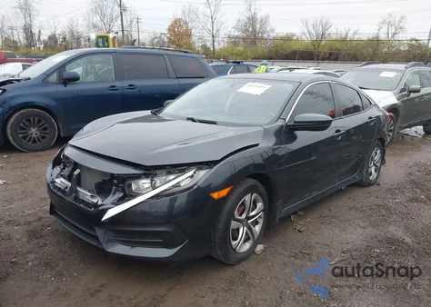 2018 Honda Civic Lx из США, поврежденный, VIN 19XFC2F52JE023451